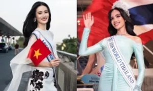 Ý Nhi và các mỹ nhân tới Ấn Độ thi Miss World