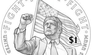 Mỹ có thể phát hành đồng xu Trump 1 USD